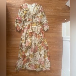 Zimmermann Bonita Linen Maxi Dress